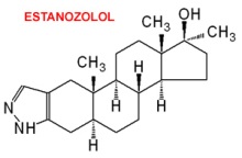 molécula de estanozolol
