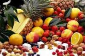 Tabla Calórica: Frutas y frutos secos