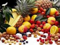 Tabla Calórica: Frutas y frutos secos 1