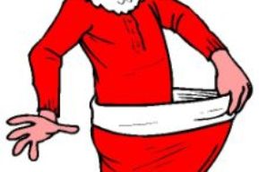 Papá Noel promueve un estilo de vida poco saludable