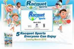 Lee más sobre el artículo Racket Sports Party, juegos con raquetas para Wii