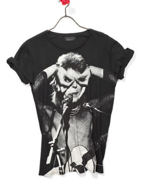 Tejido Profeta equilibrio Zara Lanza Camisetas De David Bowie - Punto Fape