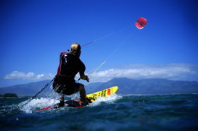 Vuela con el kite surf