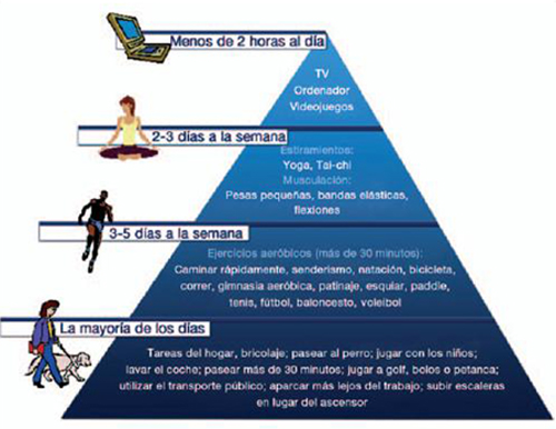 La actividad física ya tienen su Pirámide propia 2
