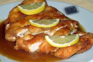 Pollo con salsa de limón 1