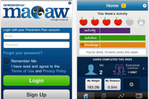 Macaw Health & Fitness App aplicación de salud y fitness