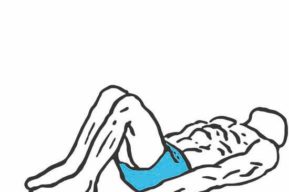 Lucir abdominales:elevaciones de piernas