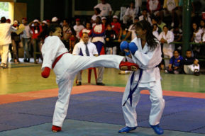 Karate femenino una práctica en auge