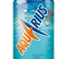 Lata 330 ml de Aquarius Naranja