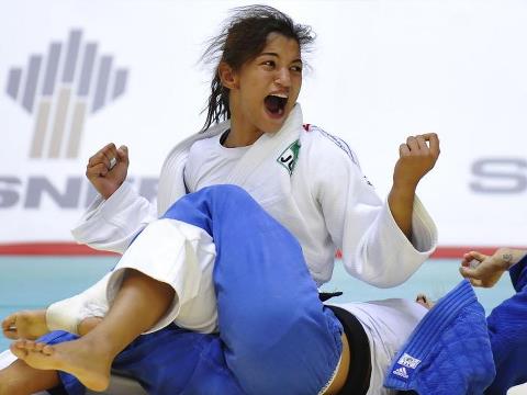 Judoca Menezes, campeona olímpica en 48 kg 1