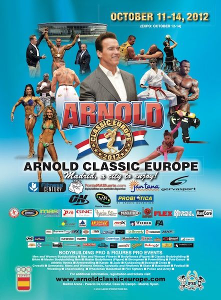 Lee más sobre el artículo Arnold Classic 2012: ¡Madrid, ya está aquí!