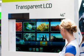 Nuevo televisor transparente y ecológico