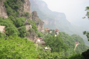Gran cañón de TaiHang en Asia