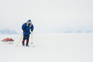 Ben Ssaunder conquista el Polo Sur