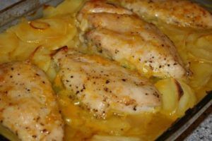 Lee más sobre el artículo Pechugas de pollo con salsa de crema