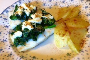 Lee más sobre el artículo Lomos de bacalao con espinacas