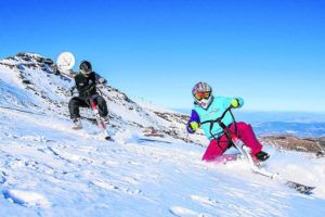 Lee más sobre el artículo Skibike, esquí y bicicleta